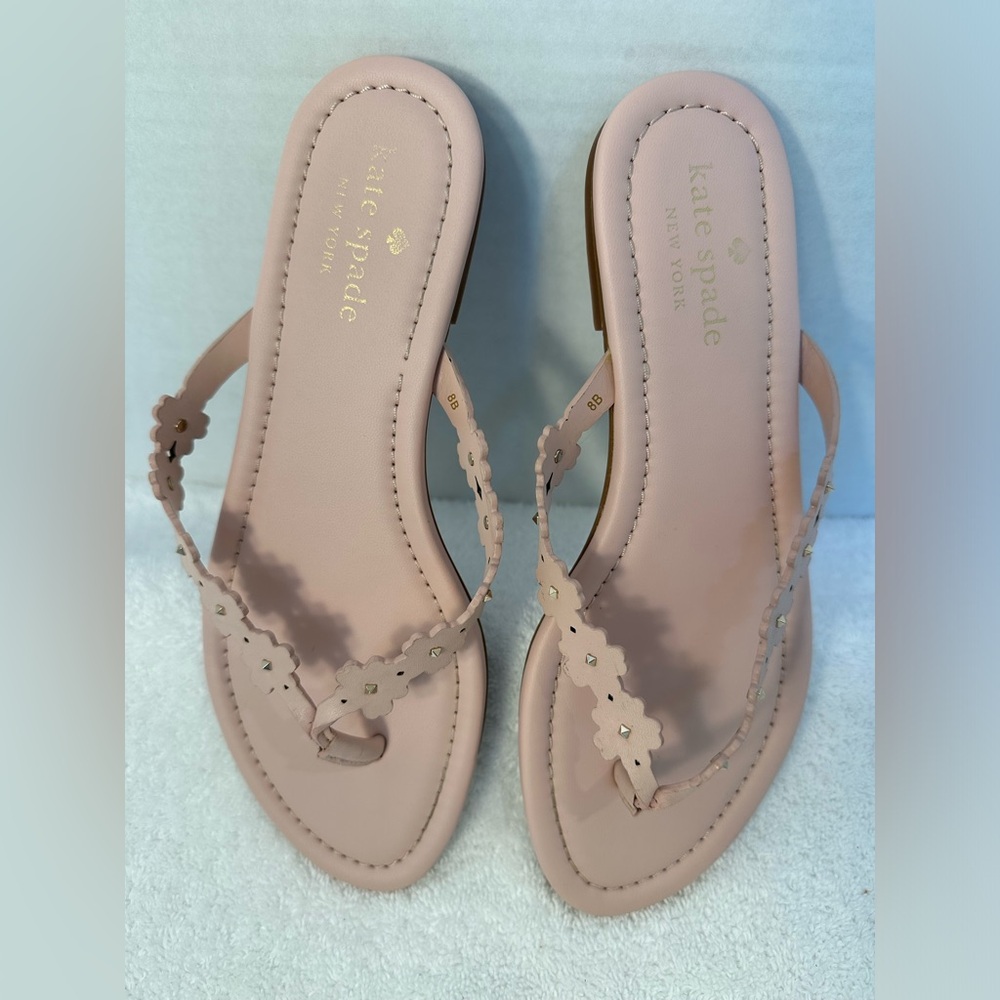 Kate Spade New York Daisy Field sandals Women’s size 8B in Rose - Picture 6 of 12